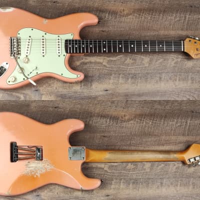 MyDream Stratocaster Custom Built - Relic Shell Pink Hepcat '69 image 1