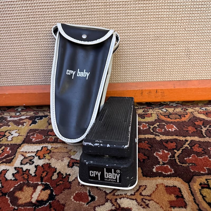 Vintage 1970s Jen Cry Baby Crybaby Super Italy Red Fasel Wah Wah