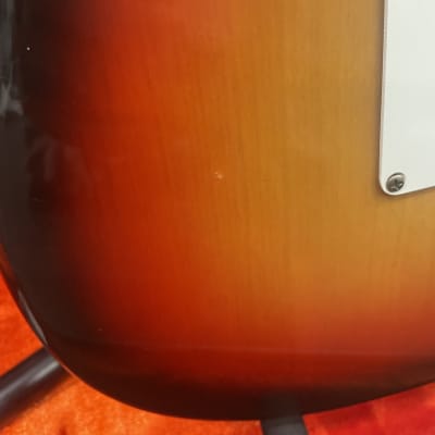 1977 Fender Stratocaster 3-Bolt Neck, Maple Fretboard, Sunburst image 12