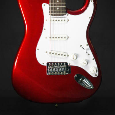 Aria Pro II STG-003 Electric Guitar (Various Finishes)-Candy Apple Red image 11