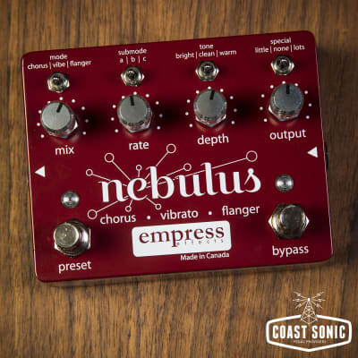 Empress Effects Nebulus Chorus Vibrato Flanger