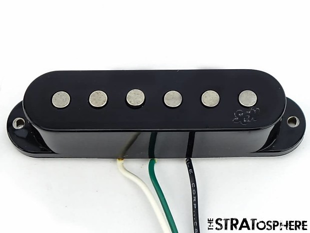 NEW Fender SCN Hot Noiseless PICKUP for Stratocaster Strat Black Cover Neck