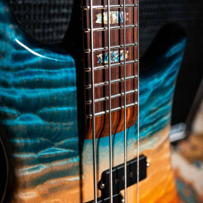 Spector USA Custom NS2 Bass Guitar - Grand Canyon - CHUCKSCLUSIVE - Display Model, Mint image 4