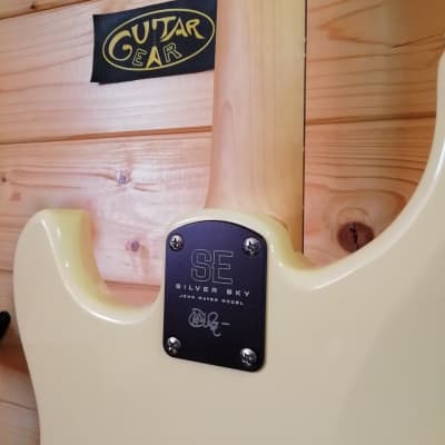PRS SE Silver Sky Moon White RW Fingerboard image 11