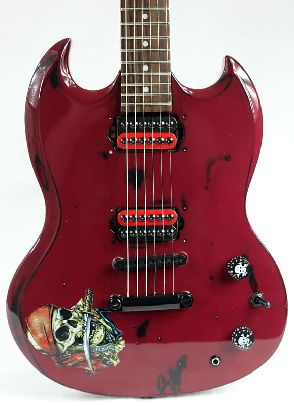 Custom Painted, Aged And Relic'ed and Upgraded Epiphone SG