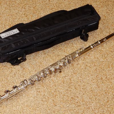 Amadeus AF520-BO Open Hole Flute with Offset G & Low B Key - Silver Plated - Free Shipping image 6