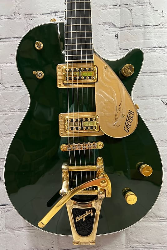 Gretsch 2005 Elliot Easton G6128T Jet Electric Guitar w/Case Cadillac Green NICE image 1