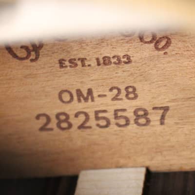 2024 Martin OM-28E USA Standard Orchestra Model Acoustic-Electric Guitar w/Case image 7