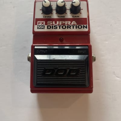 DOD FX 55C SUPRA DISTORTION ギターエフェクター DOD Supra Distortion FX55-C – Moze Guitars