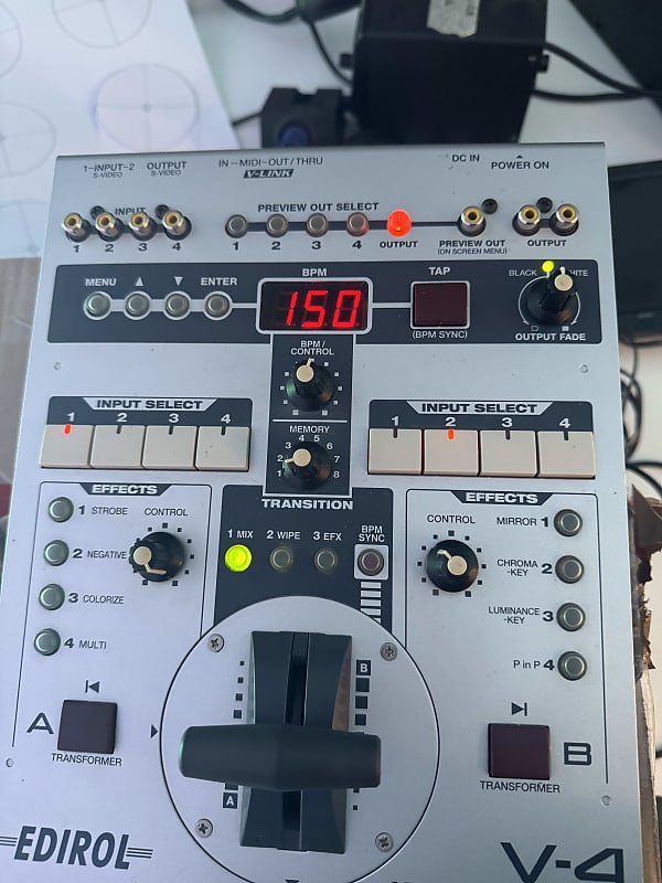 Roland Edirol V-4: Four Channel Video Mixer Switcher and effects image 1