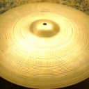 VIDEO! SHIMMERING COMPLEX ZILDJIAN 1980s 17" THIN Crash 1159 Gs EXCD PROJECTION!