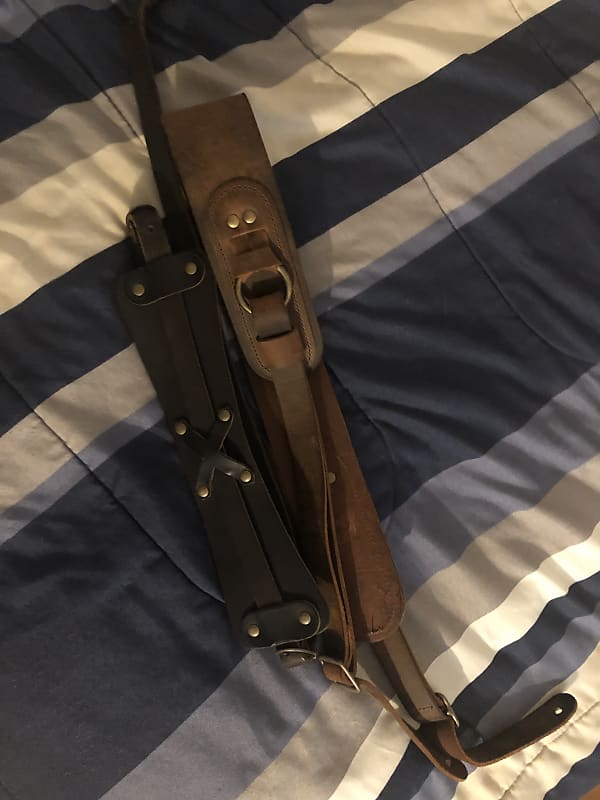 Two Guitar Straps LM Helheim and Odin Viking 2022 Black & Reverb