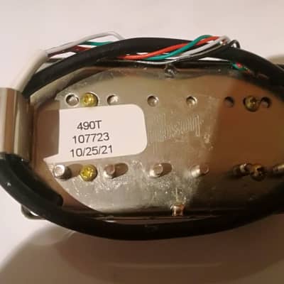 Gibson 490R 490T 4 conductor humbuckers - Chrome image 3