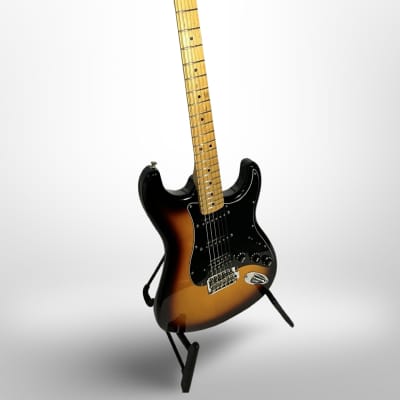 Fender Standard Stratocaster with Maple Fretboard 2006 60th Anniversary Year Brown Sunburst image 4