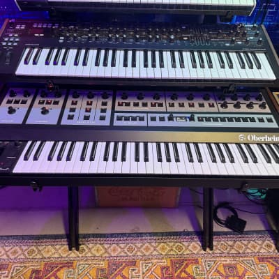 Oberheim OB-X8 61-Key 8-Voice Synthesizer Black with Wood Sides