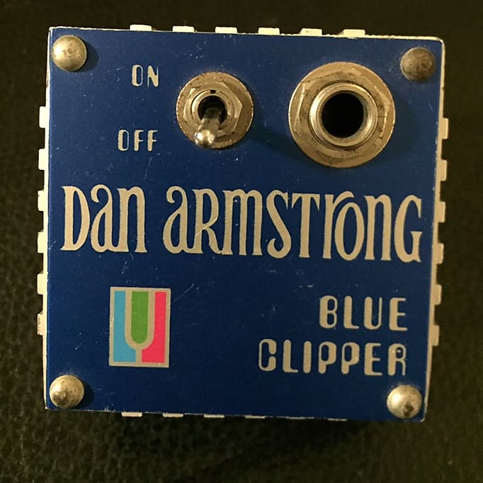 Dan Armstrong Blue Clipper fuzz 1970 Musitronics