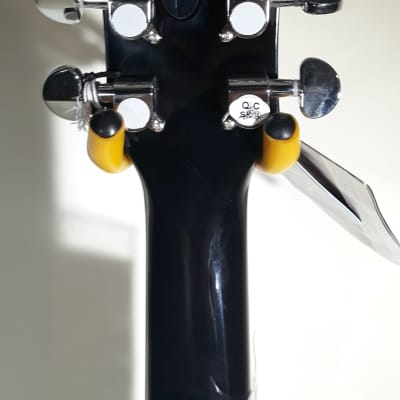 Washburn  EA12B-A Acoustic/Electric Guitar Glossy Black Finish image 5