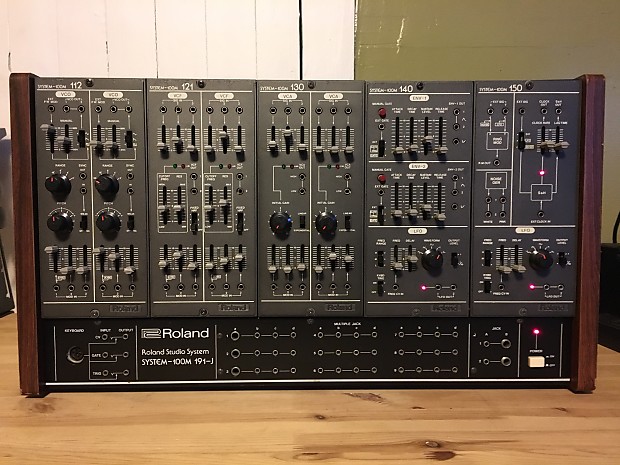 Very Rare Roland System 100M Vintage Modular Synthesizer image 1