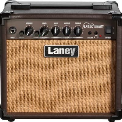 Laney LA15C Acoustic Guitar Combo Amplifier 2x5" 15 Watts image 1