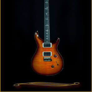 Paul Reed Smith (PRS) Custom 24 with 10 Top 2012 Solana Sunset image 3