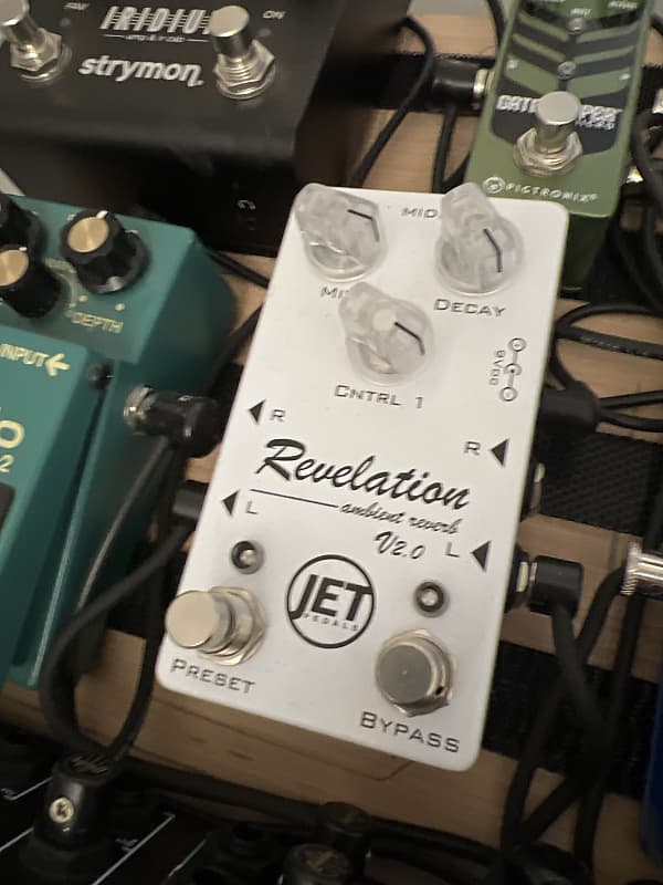 JET Pedals Revelation 2.0 2020 White Reverb