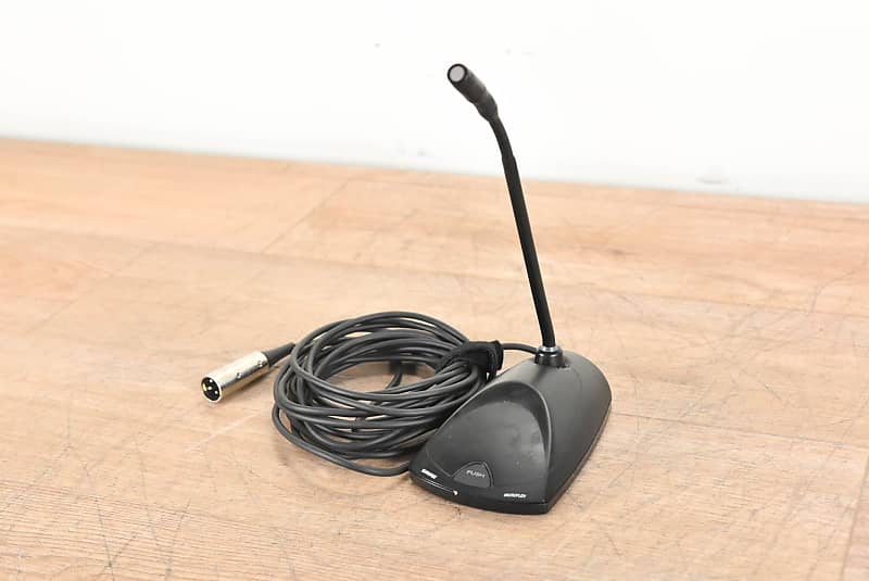 Shure MX400DP Small Desktop Base for MicroFlex Gooseneck Reverb