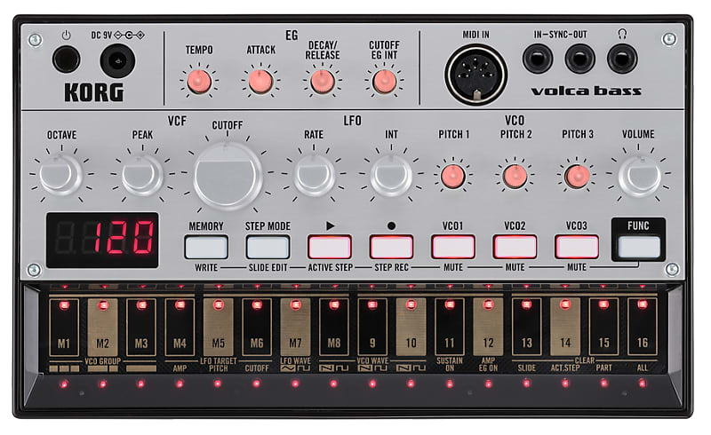 Korg Volca Bass Analogue Bass Machine image 1