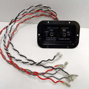Switch speaker cab cabinet jack plate stereo/mono wire Marshall Line 6 Mesa Friedman Celestion etc image 4