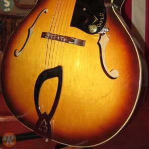 Guild A-50 Cordoba Sunburst 1961 | Reverb
