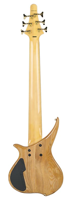 Tune TWX62 6 String Electric Active Bass Natural Ash Brass