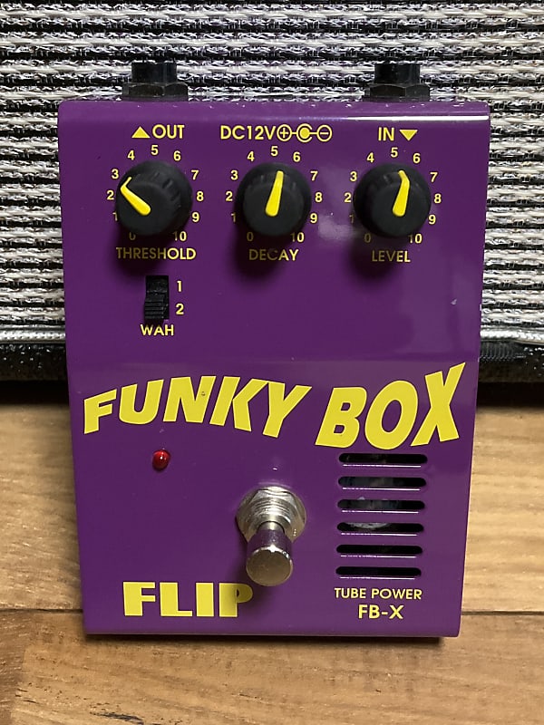 Guyatone Flip FB-X Funky Box /AutoWah/ 1990's - Purple | Reverb