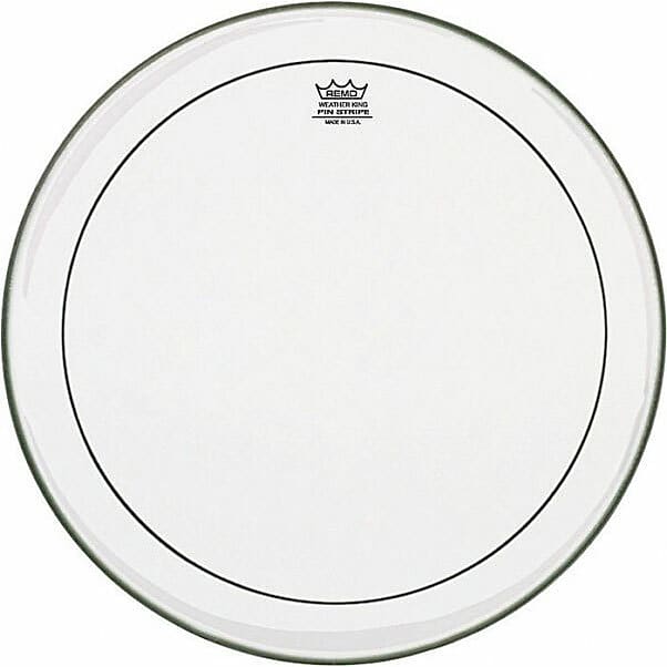 Remo Pinstripe Clear 18" Drum Head image 1