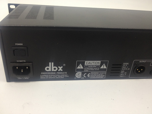 Used DBX 231 Dual Channel 31 Band Graphic Equalizer | Reverb Used DBX 231 Dual Channel 31 Band Graphic Equalizer | Reverb