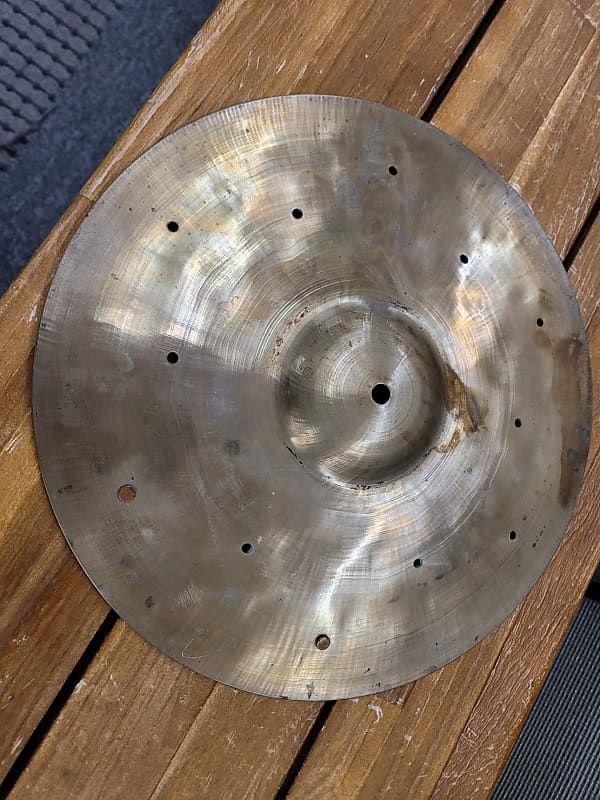 Unknown 13" Bottom Hi Hat With Rivets image 1