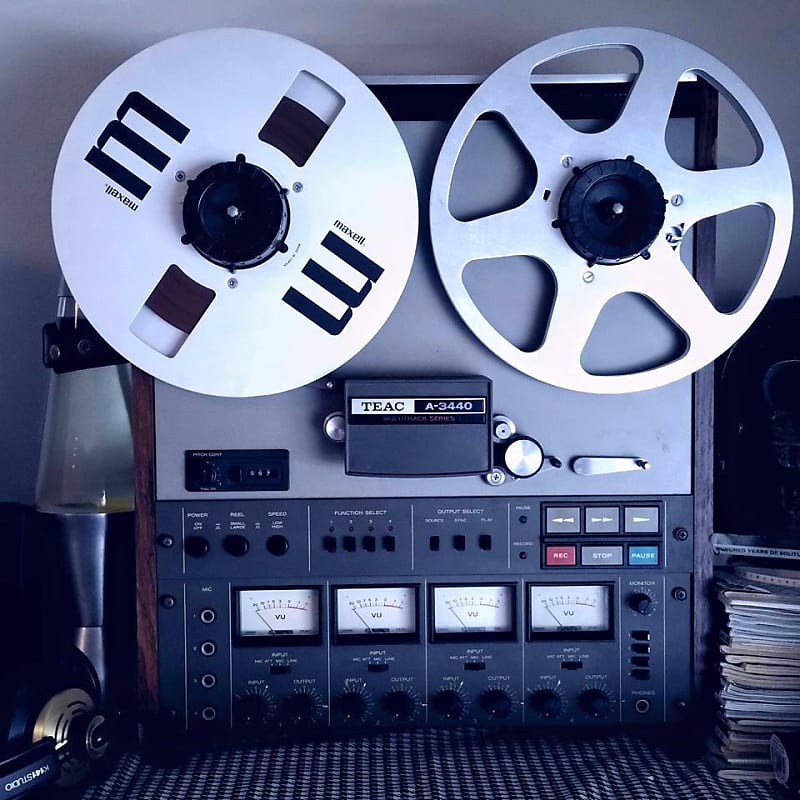 1979 TEAC A-3440 4-Channel Multi-Track Reel-to-Reel Tape Deck