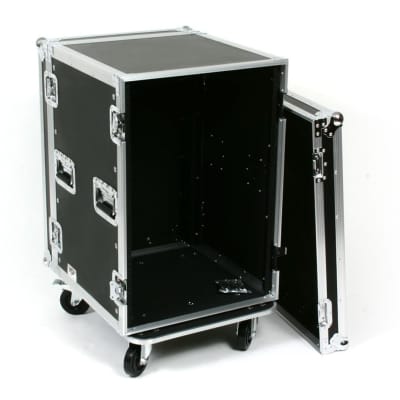16 Space 20" Deep ATA Amp Rack Case w/ Casters image 1