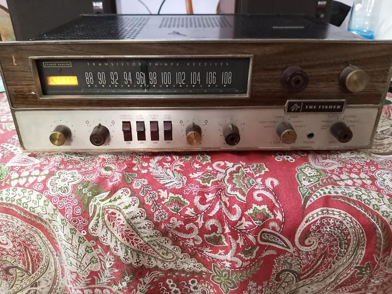 The Fisher 700t receiver rebuilt 1960