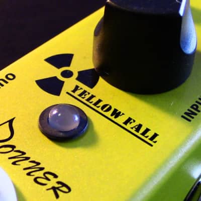 Donner Yellow Fall Delay Guitar Effect Pedal True Bypass image 10