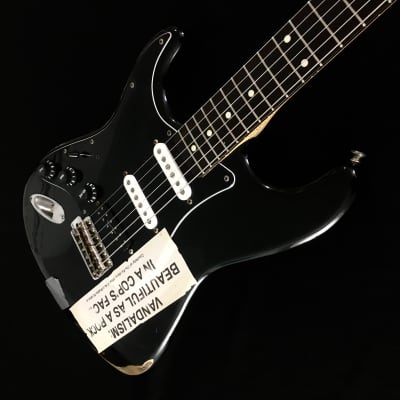 LEFTY! Vintage 1988 Fender Japan Stratocaster MIJ Relic Guitar Nirvana Cobain Strat Fuji-Gen 7.5 lb! image 8