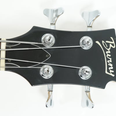 Burny LSB-48　レスポールベース Burny LSB-48 SILVER LP Shape Bass Fernandes | Reverb