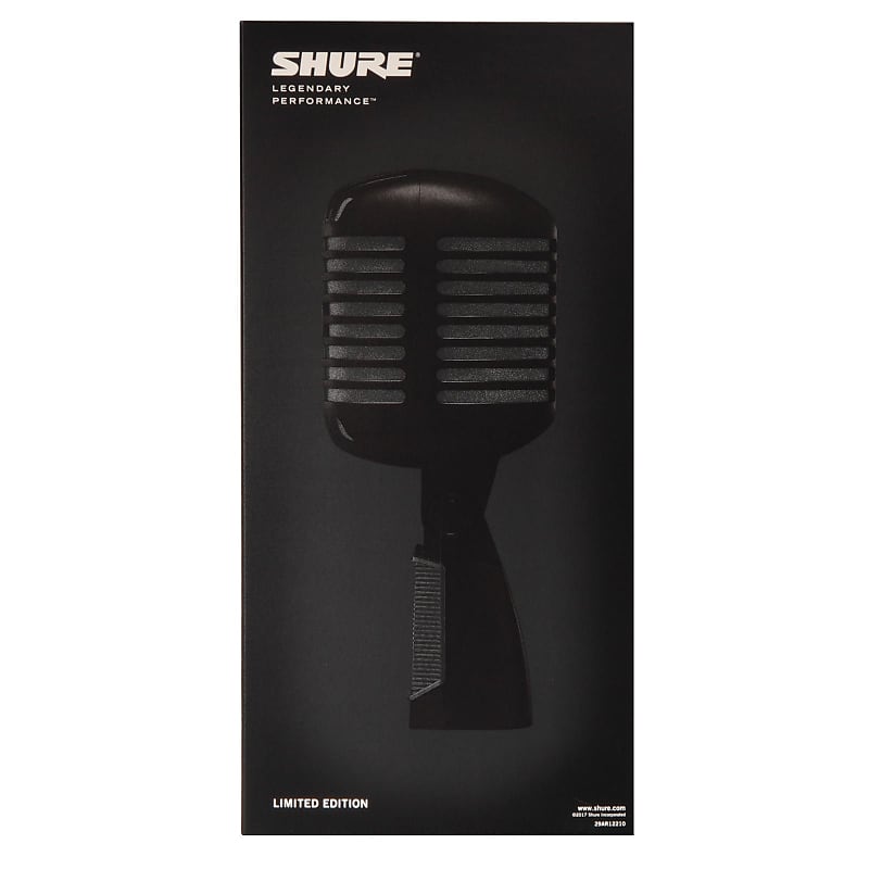 美中古 Shure Super 55-BLK Pitch Black Shure Super 55-BLK Deluxe Vocal Mic Pitch Black