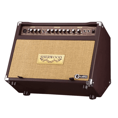 Carlsbro Sherwood 30 acoustic amplifier brown image 2