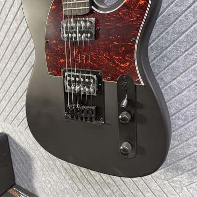 Harley Benton TE-20HH SBK SkunkWerx Top Seller Satin Black The Better Benton Includes In-USA Fret Dress and Setup! image 2