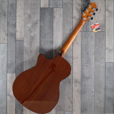 Crafter HT-250 CEN Solid Spruce Top, Orchestral Body, Electro Cutaway, Acoustic Guitar 'Natural' image 3