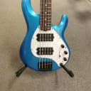 New Ernie Ball Music Man Stingray 5 Special HH Bass Guitar - Speed Blue with Mono Case