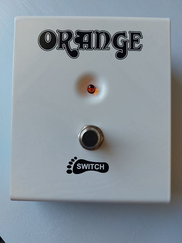 Orange Footswitch Reverb