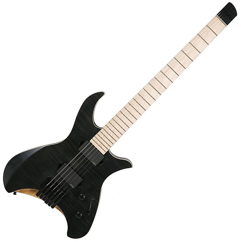 CORONA APE-1500 ヘッドレスギター EMG ストランドバーグ型 Corona Aphrodite APE-1500 Headless Electric Guitar Trans