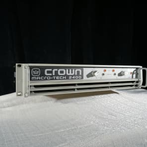 Crown Macro-Tech 2400 2-Channel Power Amplifier