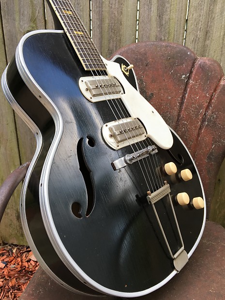 1955 Harmony Silvertone Espanada Electric Archtop Guitar with | Reverb