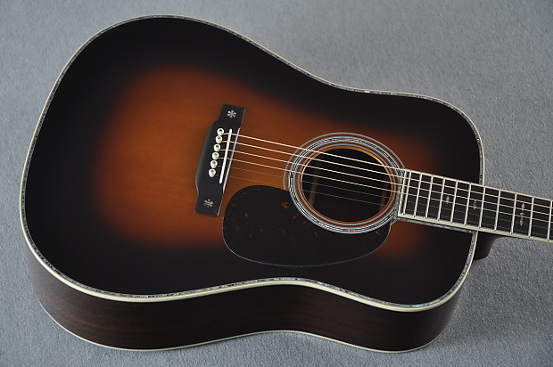 Martin Custom Shop D-42 Adirondack 1935 Sunburst Acoustic 